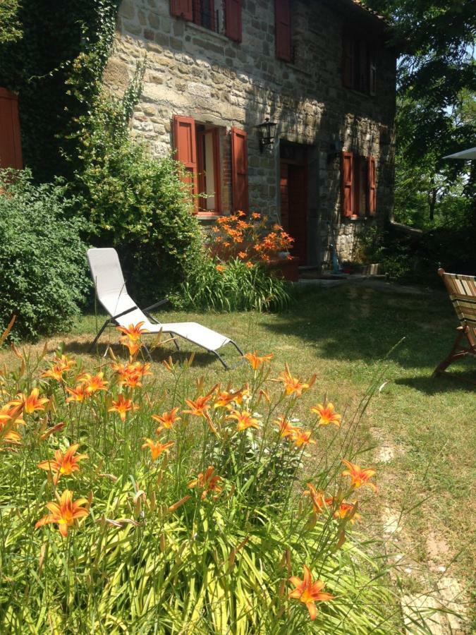 La Brocca Di Valdichiascio Villa Gubbio Bagian luar foto